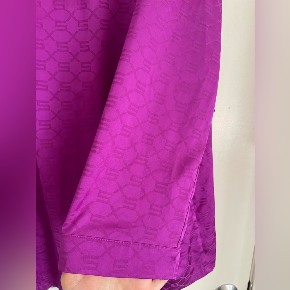Savage X Fenty Purple Soft Pajama‎ Robe - Picture 8 of 8
